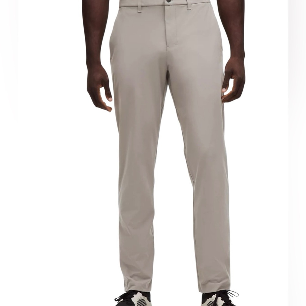 Nwot Lululemon Men's ABC classic fit trouser warpstreme warm ash gray size 38